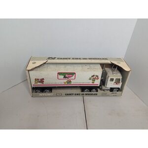 NYLINT Cadet Keebler 18 Wheeler GMC Truck 1980s Steel Toy w/ Box Vintage USA